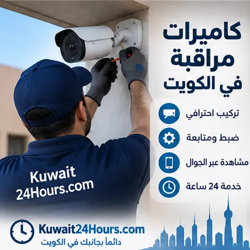 تركيب كاميرات مراقبة في الكويت